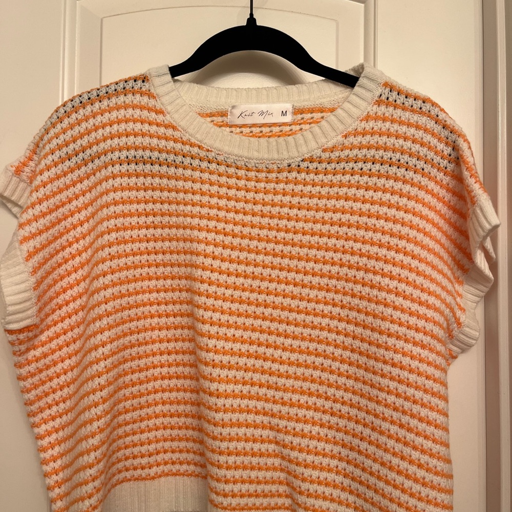 Striped Cropped Sweater